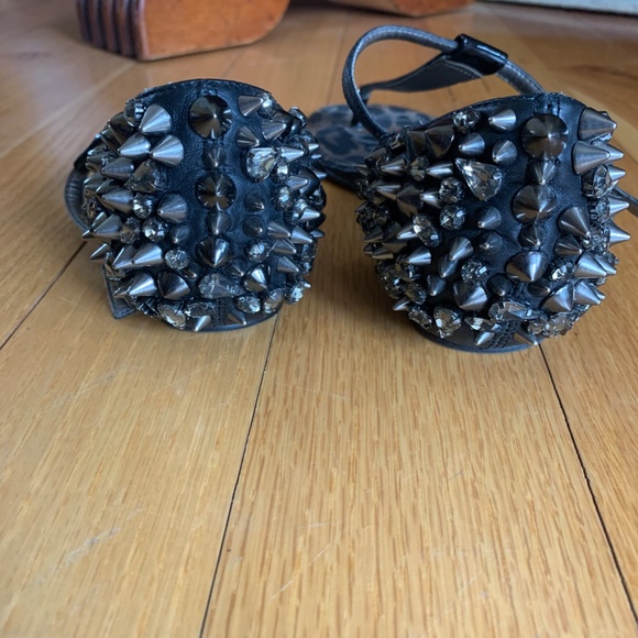 Sam Edelman Spiked Thong Sandals - Picture 2 of 6
